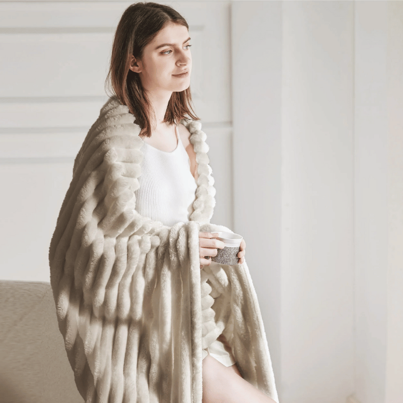 Soft, warm blanket for home