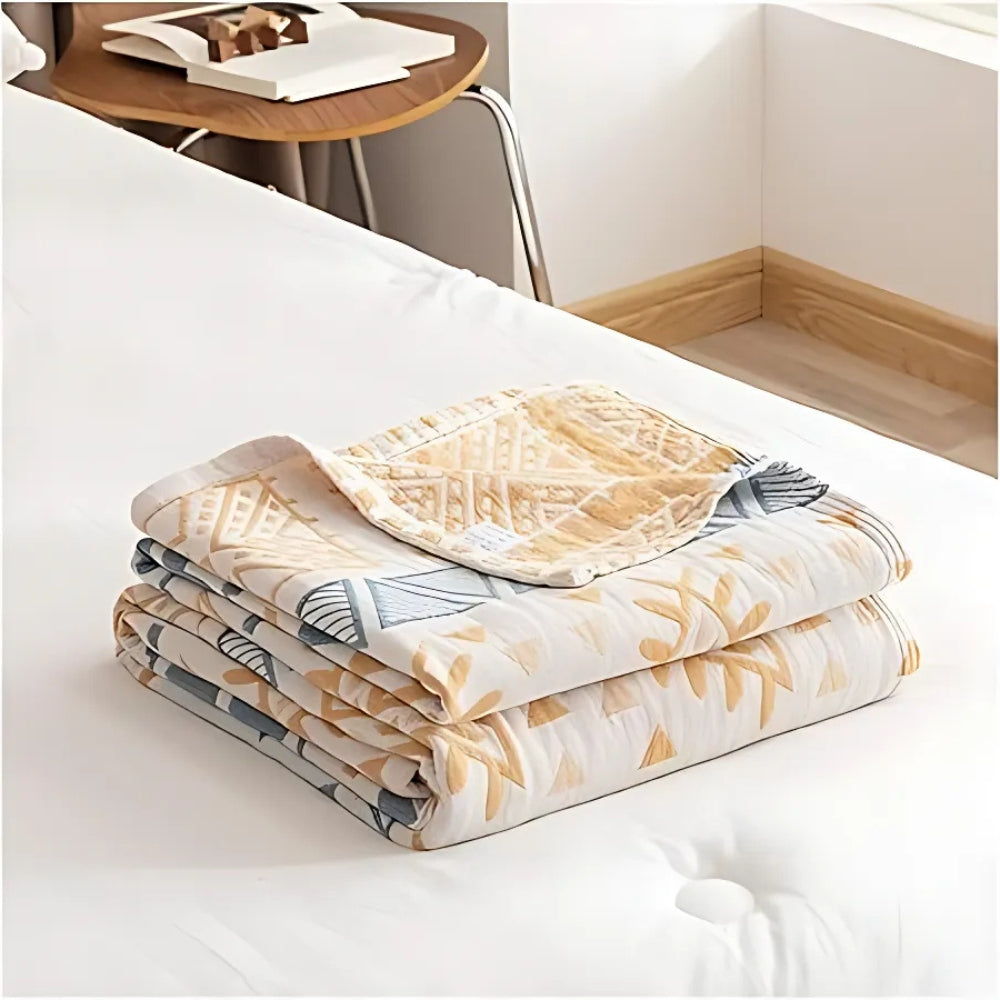 Aztec Layers Cotton Blanket
