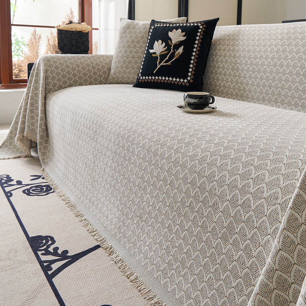 Charming pinecone sofa cover / couch cover