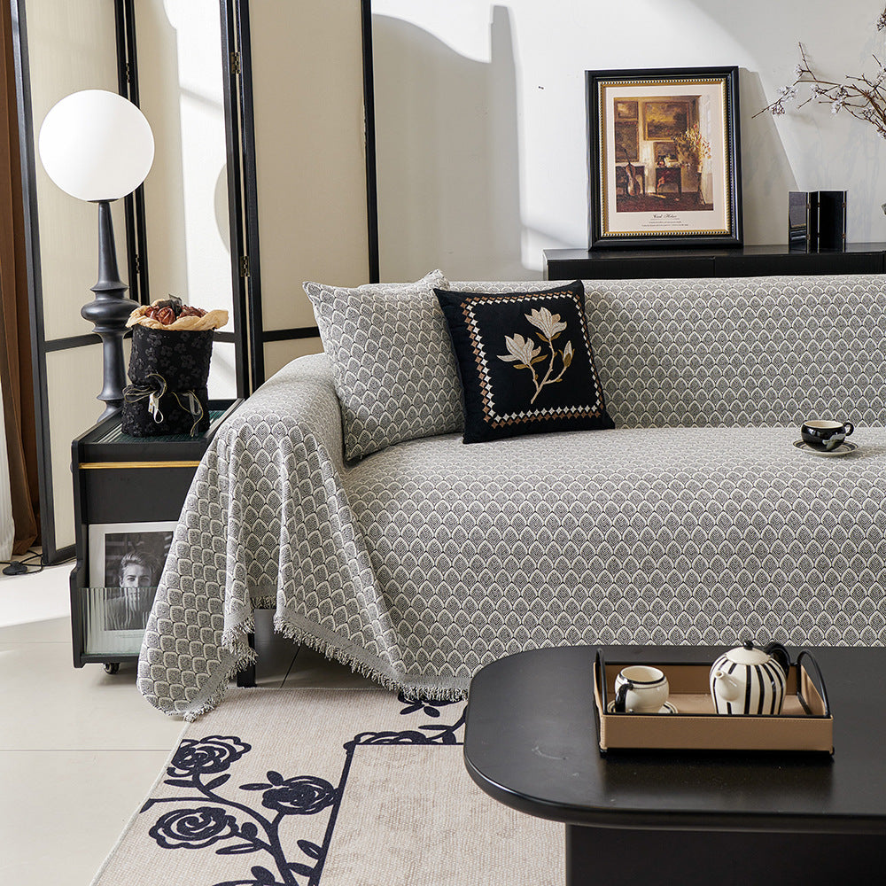 Charming pinecone sofa cover / couch cover