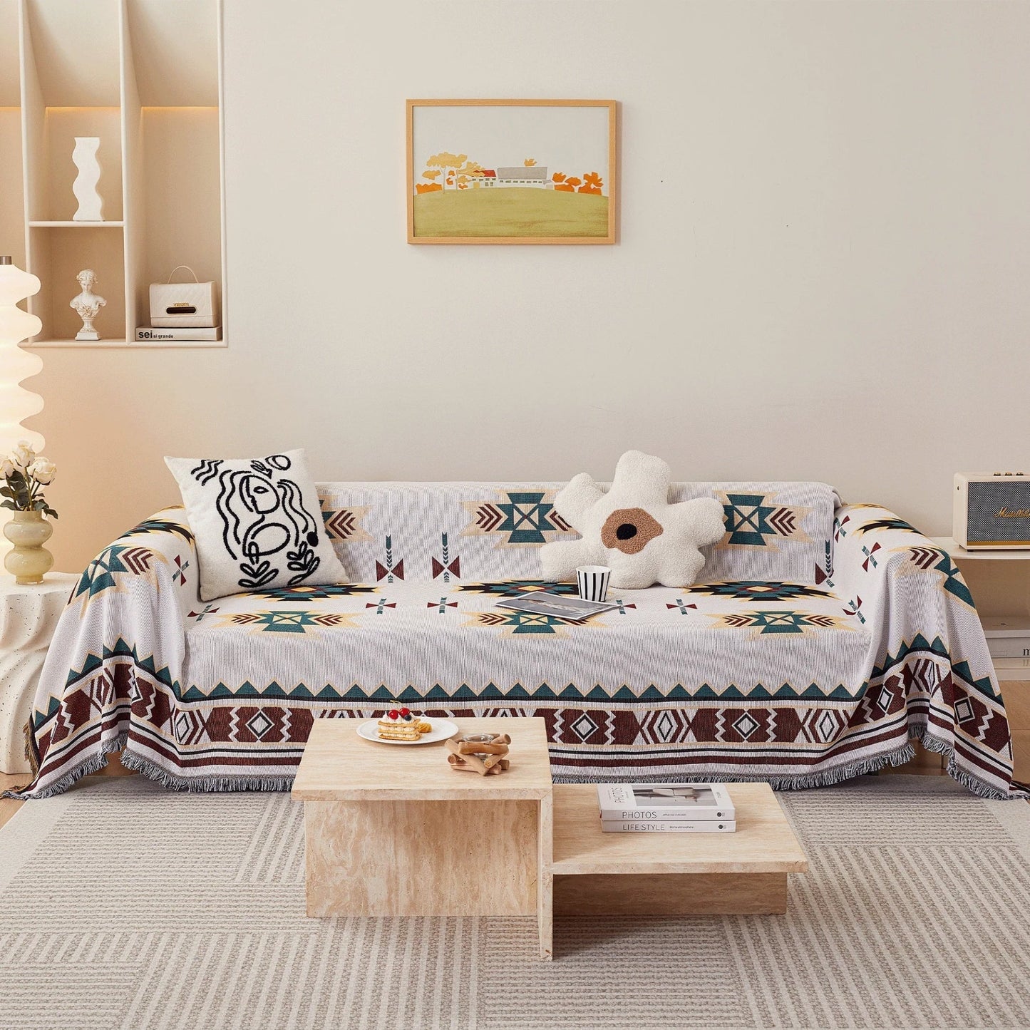 Bohemia Sofa/Couch Cover Sucre Blankets