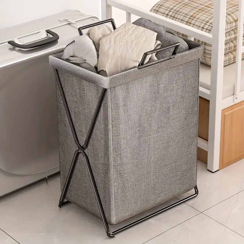 Foldable Laundry Basket with Generous Volume and Moisture Protection