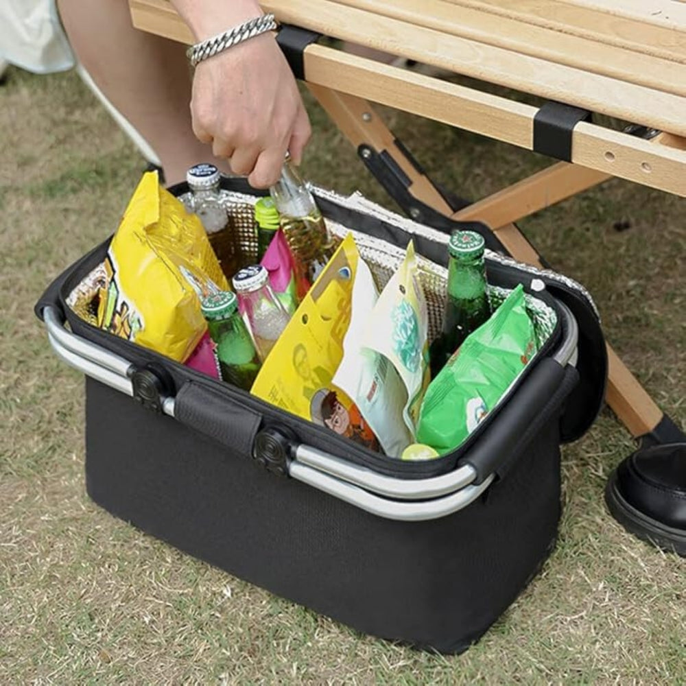 Foldable Waterproof Picnic Basket