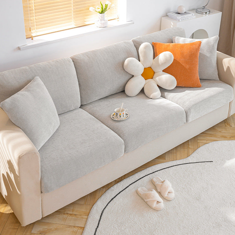 Chenille corner sofa cover / sofa seat cushion cover