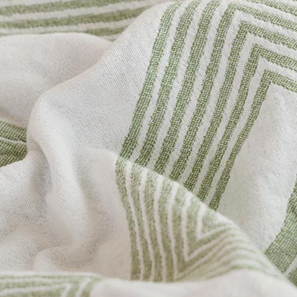Diamond geometric pattern blanket