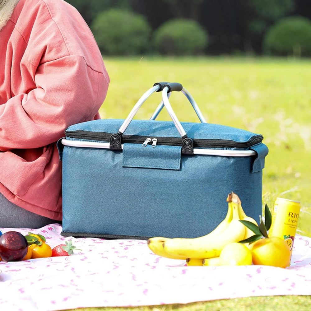 Foldable Waterproof Picnic Basket