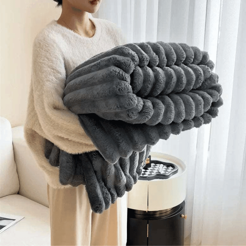 Soft, warm blanket for home