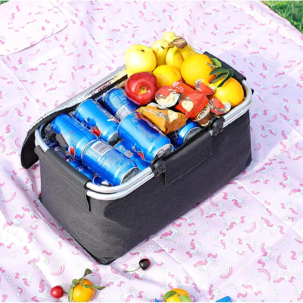 Foldable Waterproof Picnic Basket