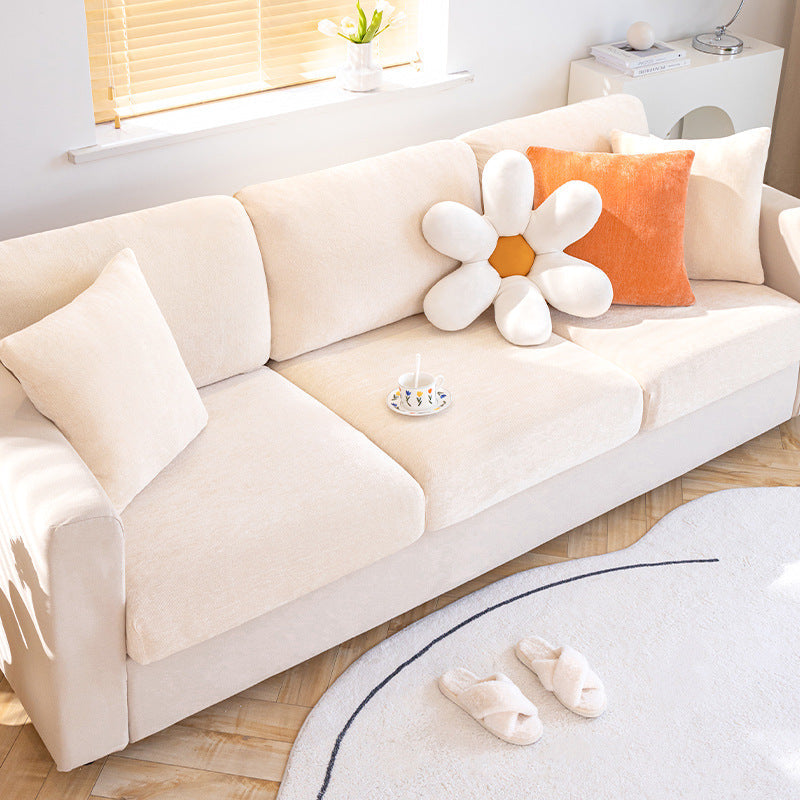 Chenille corner sofa cover / sofa seat cushion cover