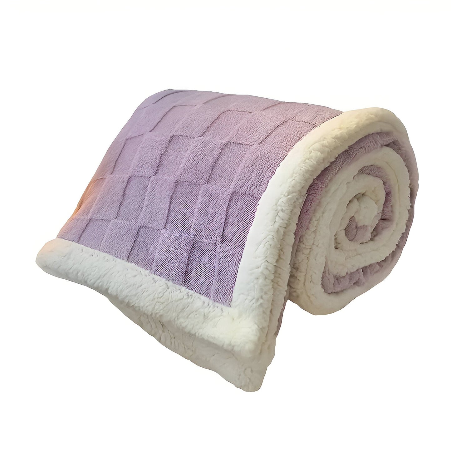 Reversible, Thick Fleece Blanket for Winter