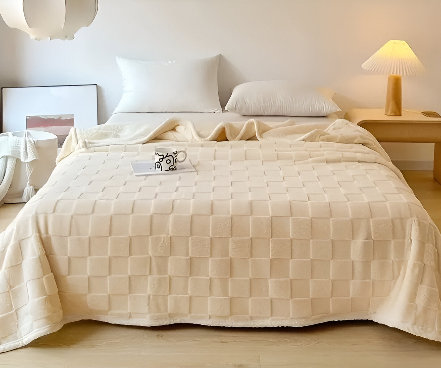 Reversible, Thick Fleece Blanket for Winter