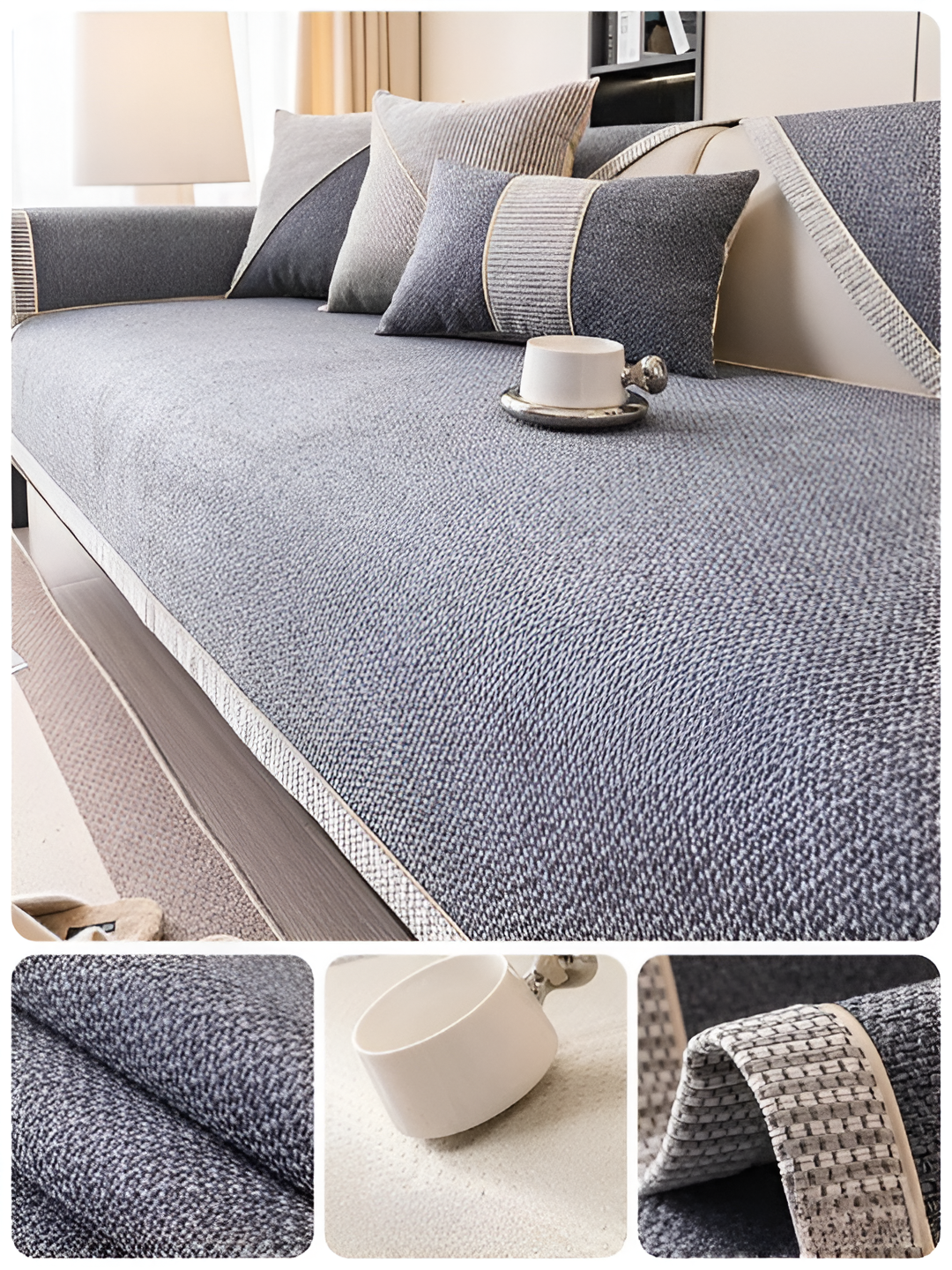 Non-slip protection for couch and sofa