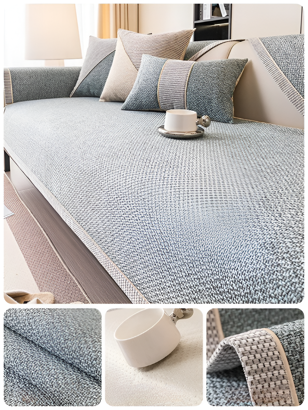 Non-slip protection for couch and sofa