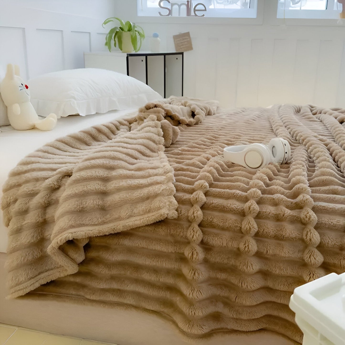 Soft fleece blanket