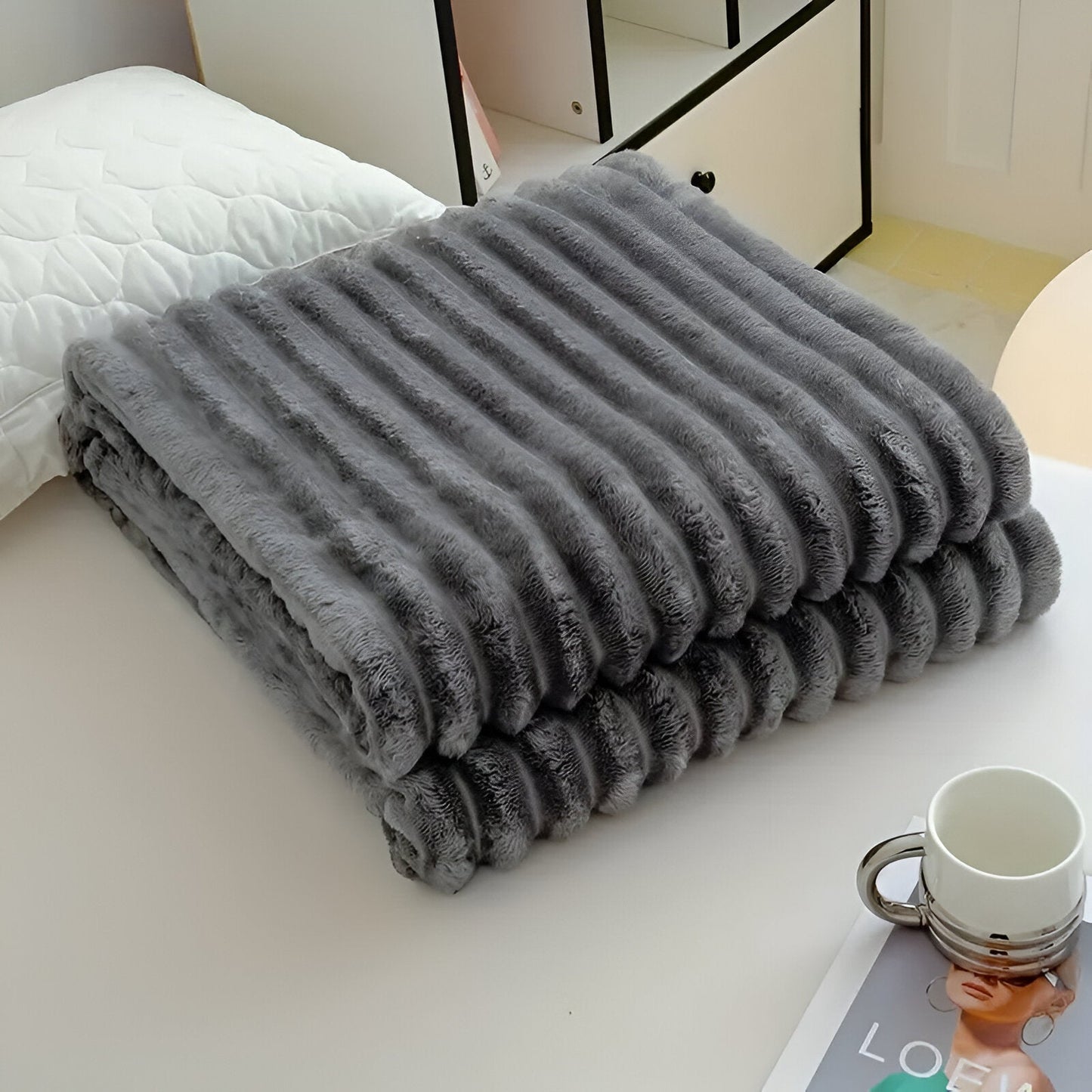 Soft fleece blanket