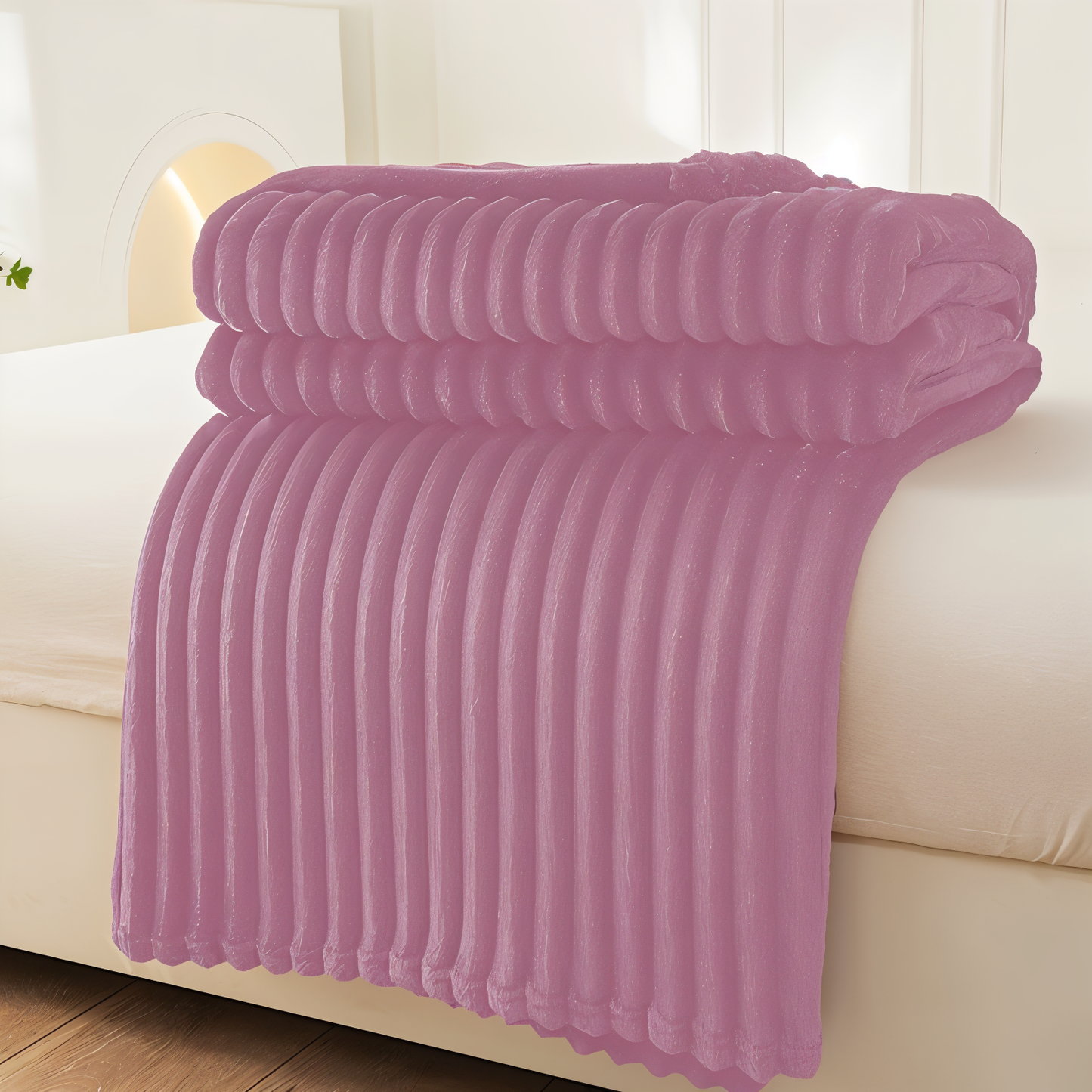 Cozy, Breathable Fleece Blanket