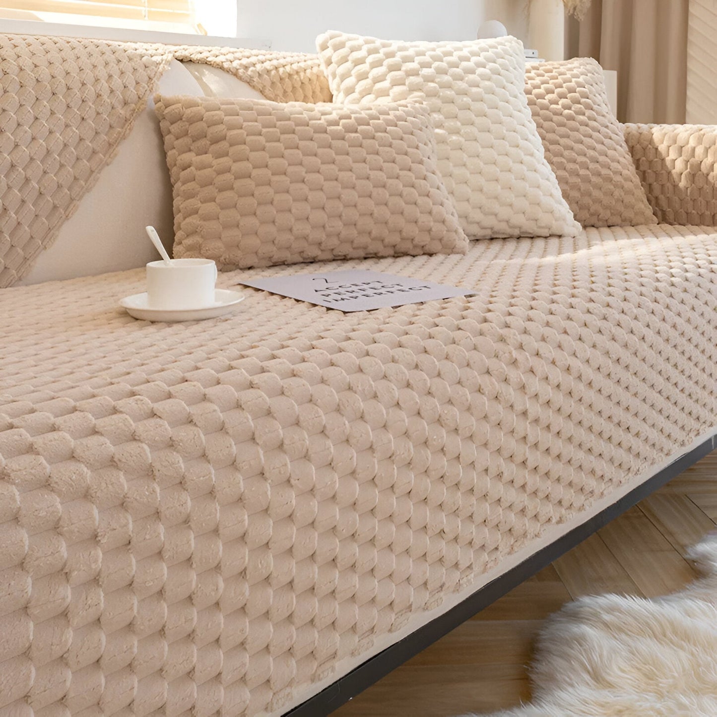Luxurious Textured Throw Blanket