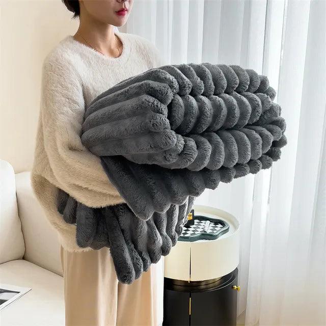 Soft, warm blanket for home