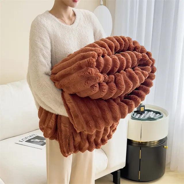 Soft, warm blanket for home
