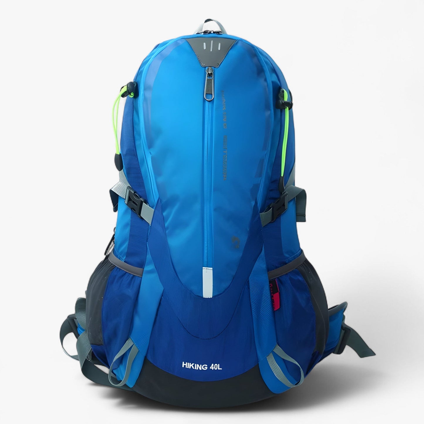 Nylon Hiking Backpack 40L Waterproof with Rain Cover for Outdoor Gear