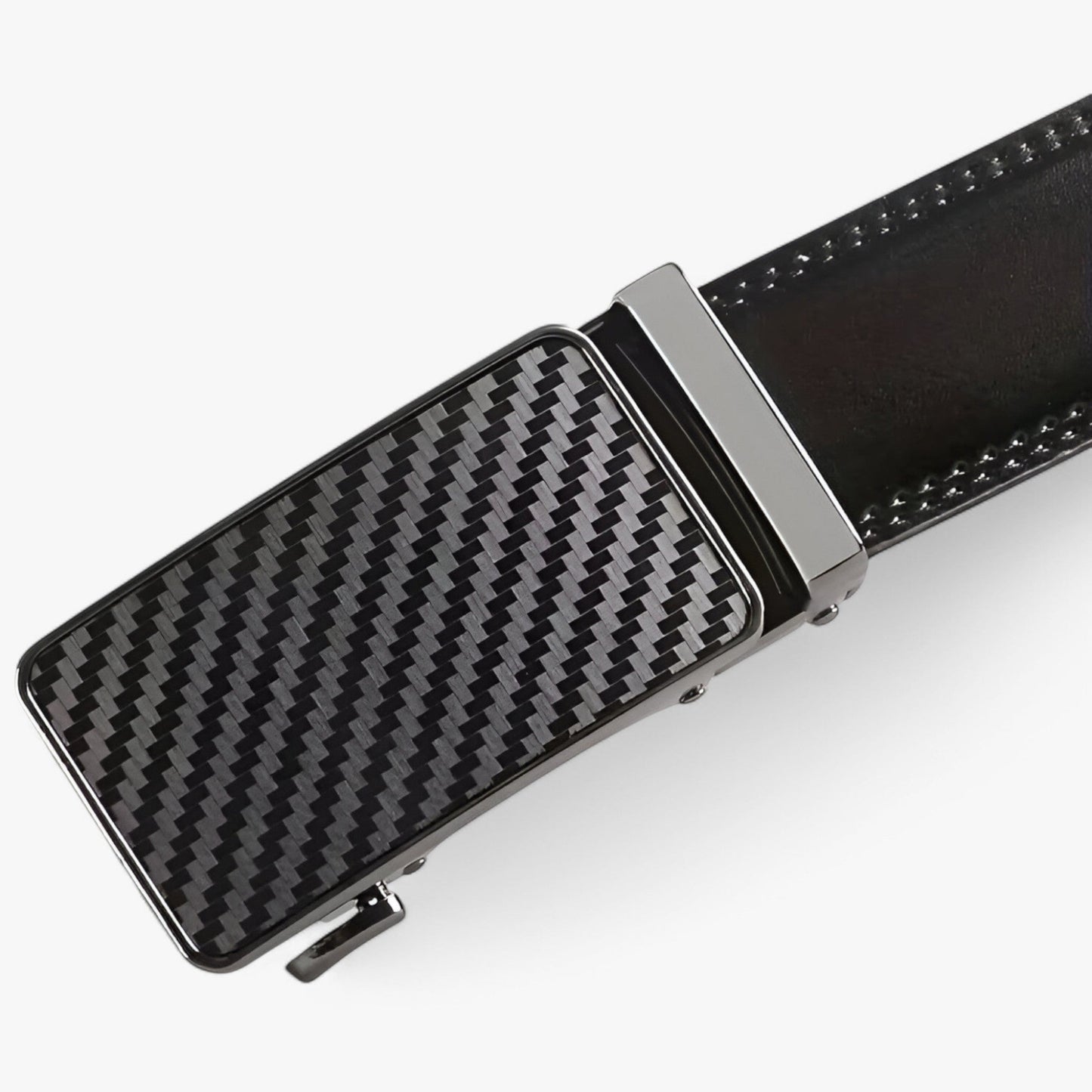 High-Quality Leather Belt with Automatic Loop – Versatile for Casual and Formal Wear-6