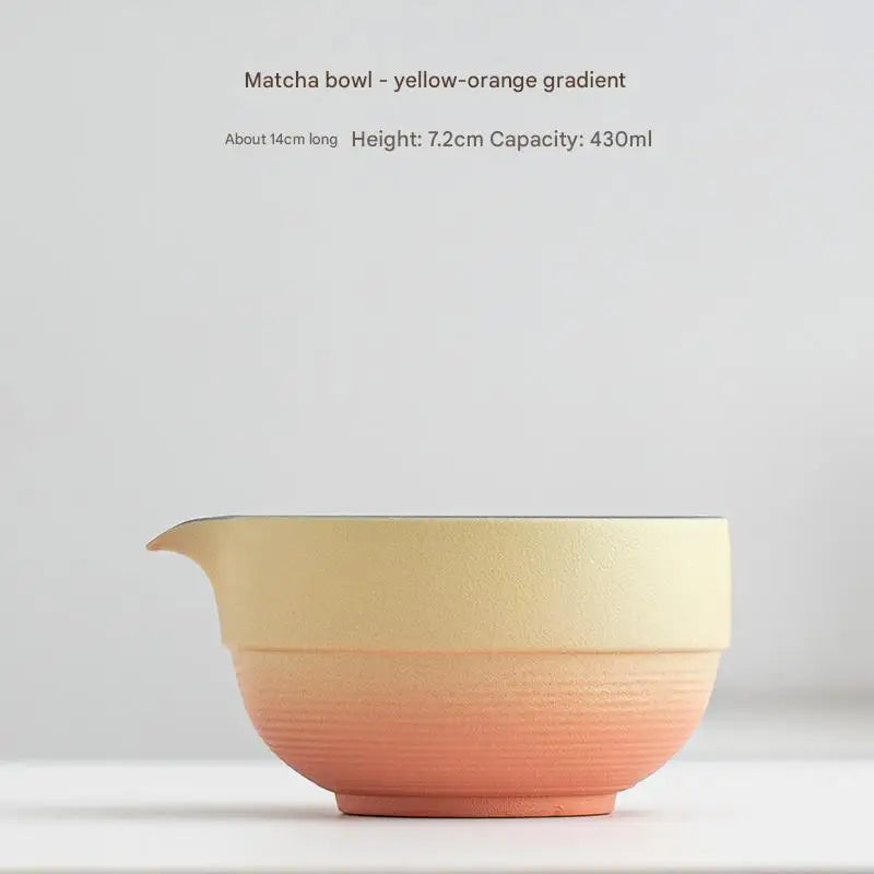 Variant image for Handcrafted Japanese Matcha Bowl Green Standard Size Ceramic-8