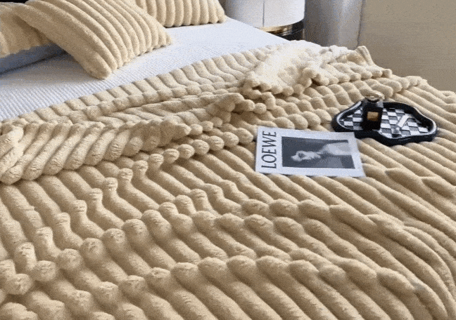 Soft, warm blanket for home