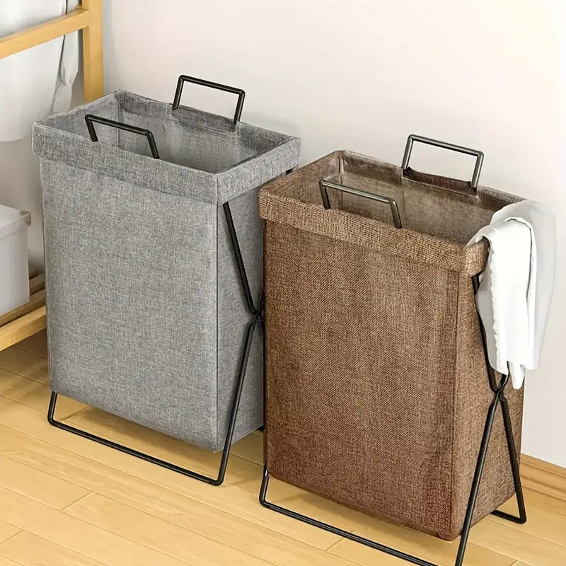 Foldable Laundry Basket with Generous Volume and Moisture Protection