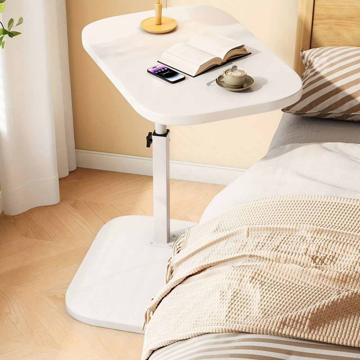 LIVELIFT Adjustable Side Table for Sofa & Bed