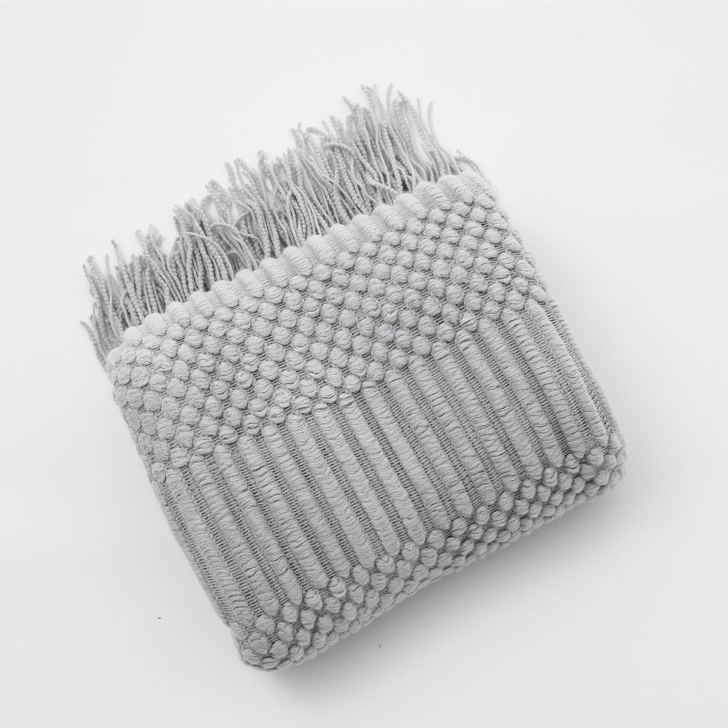 Cozy Knit Blanket for Sofa and Bed