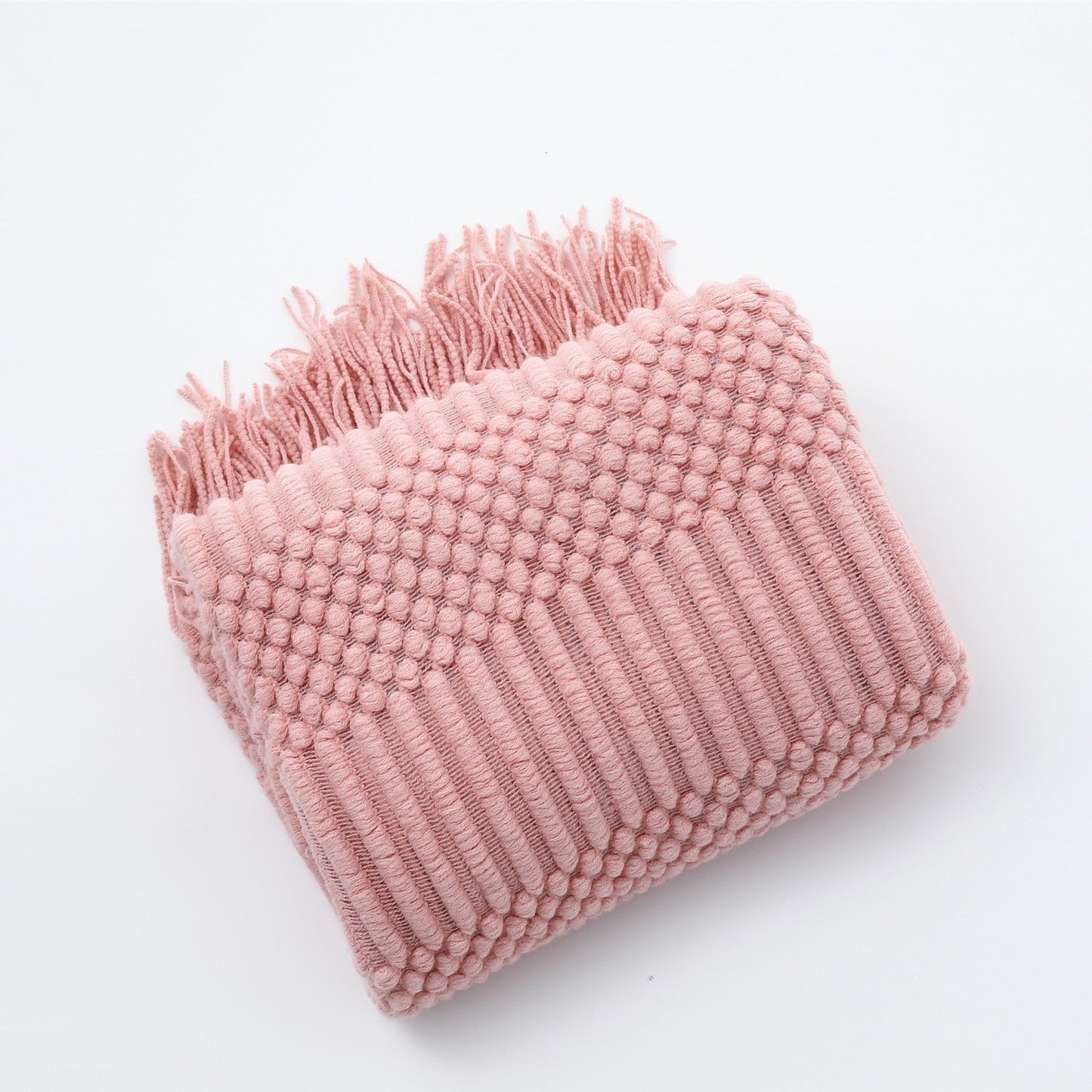 Cozy Knit Blanket for Sofa and Bed