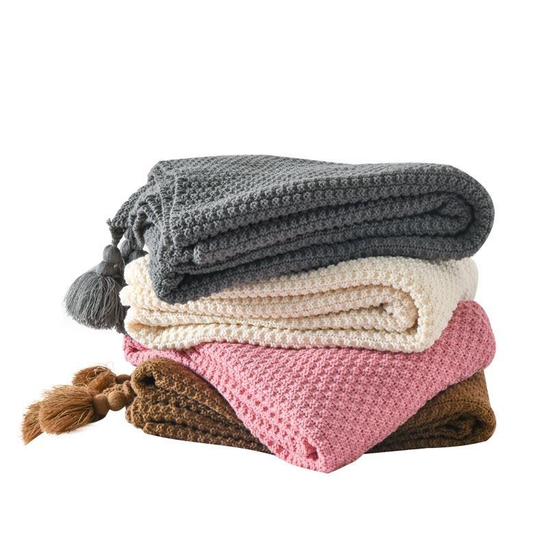 Knit Throw Blanket