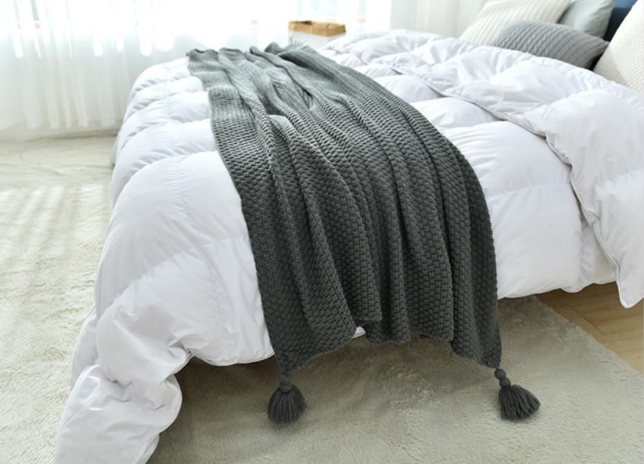 Knit Throw Blanket