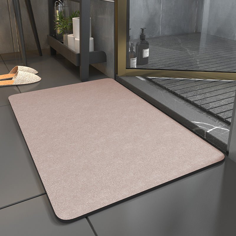 Quick-drying bathroom mat