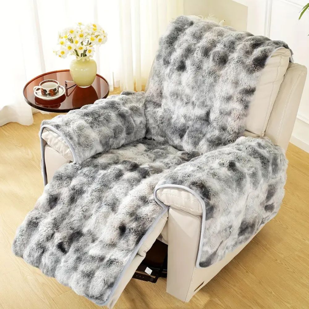 Velvet Recliner Sofa Cover