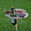 SipN'Fold™ | Foldable picnic table with wine holder