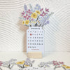 50% off - FloraPlan - Floral desk calendar - Limited Discount