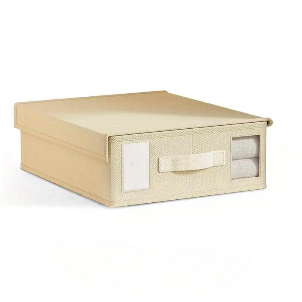 Variant image for Foldable Bedding Organizer for Neat Storage – Space-Saving Design for All Linen Sizes-5