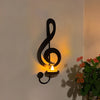 50% Off - MelodyGlow - Candlestick with musical notes - Last day discount