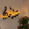 50% Off - MelodyGlow - Candlestick with musical notes - Last day discount