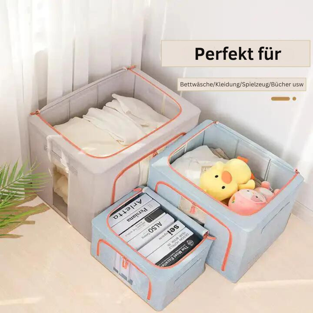 50% off - ViewBox | Collapsible storage box with metal frame and windows - Limited discount