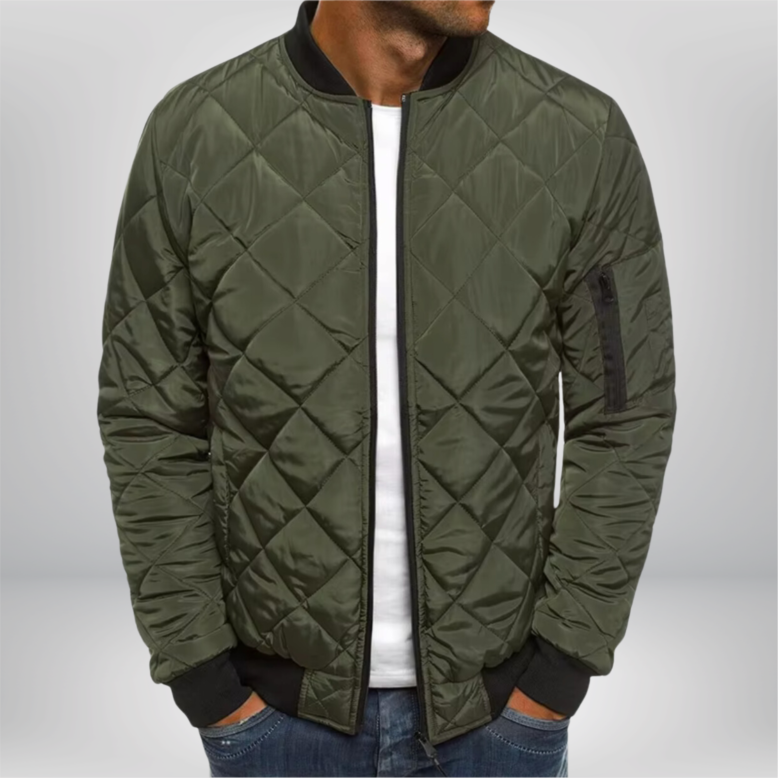 50% off - QuiltJet | Quilted bomber jacket - Limited Discount