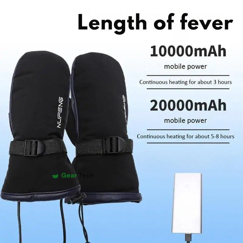 Electric Heated Gloves (10,000mAh)