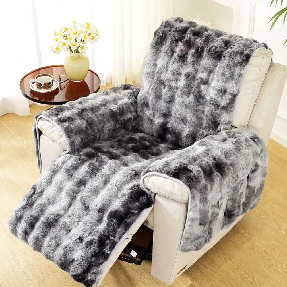 Velvet Recliner Sofa Cover