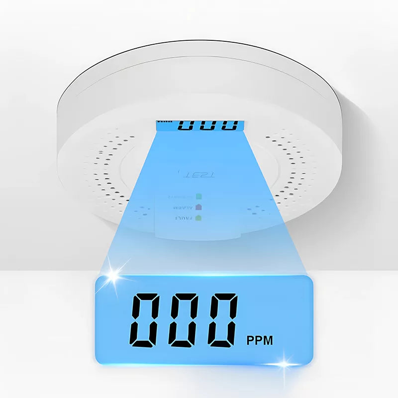 Carbon Monoxide Detector with LCD Display