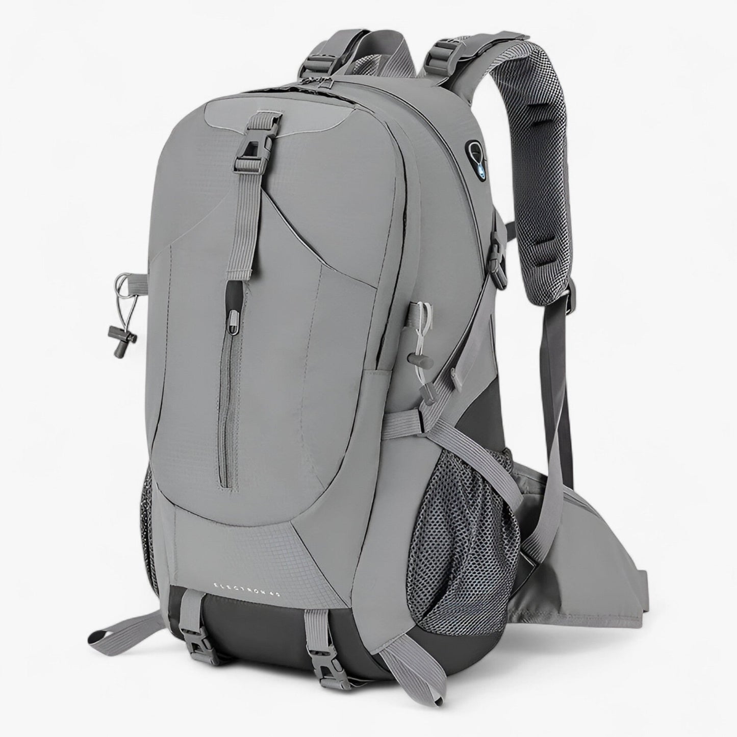 40L Waterproof Hiking Backpack with Breathable Straps and Compartments