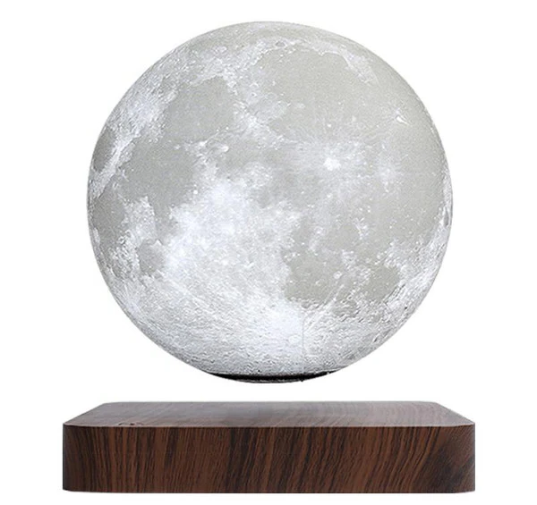 Magnetic Floating Moon Lamp with LED Light