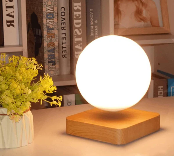 Magnetic Floating Moon Lamp with LED Light