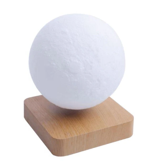 Magnetic Floating Moon Lamp with LED Light