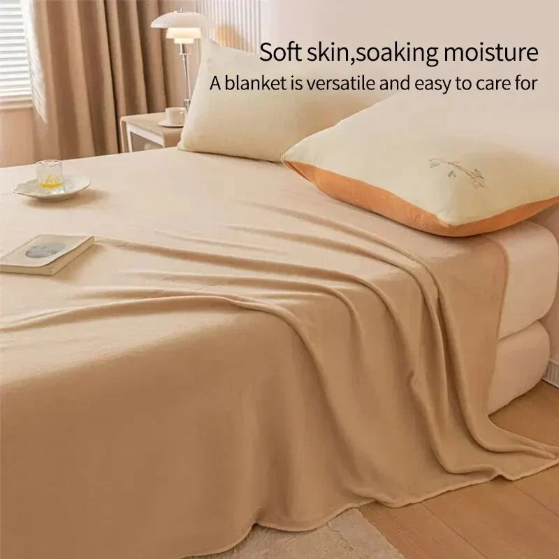 Thickened flannel blanket